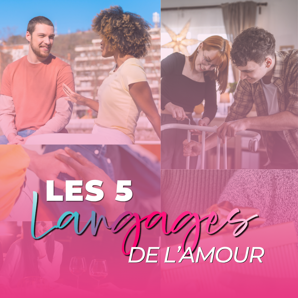Couverture e-book : les 5 langages de l'amour